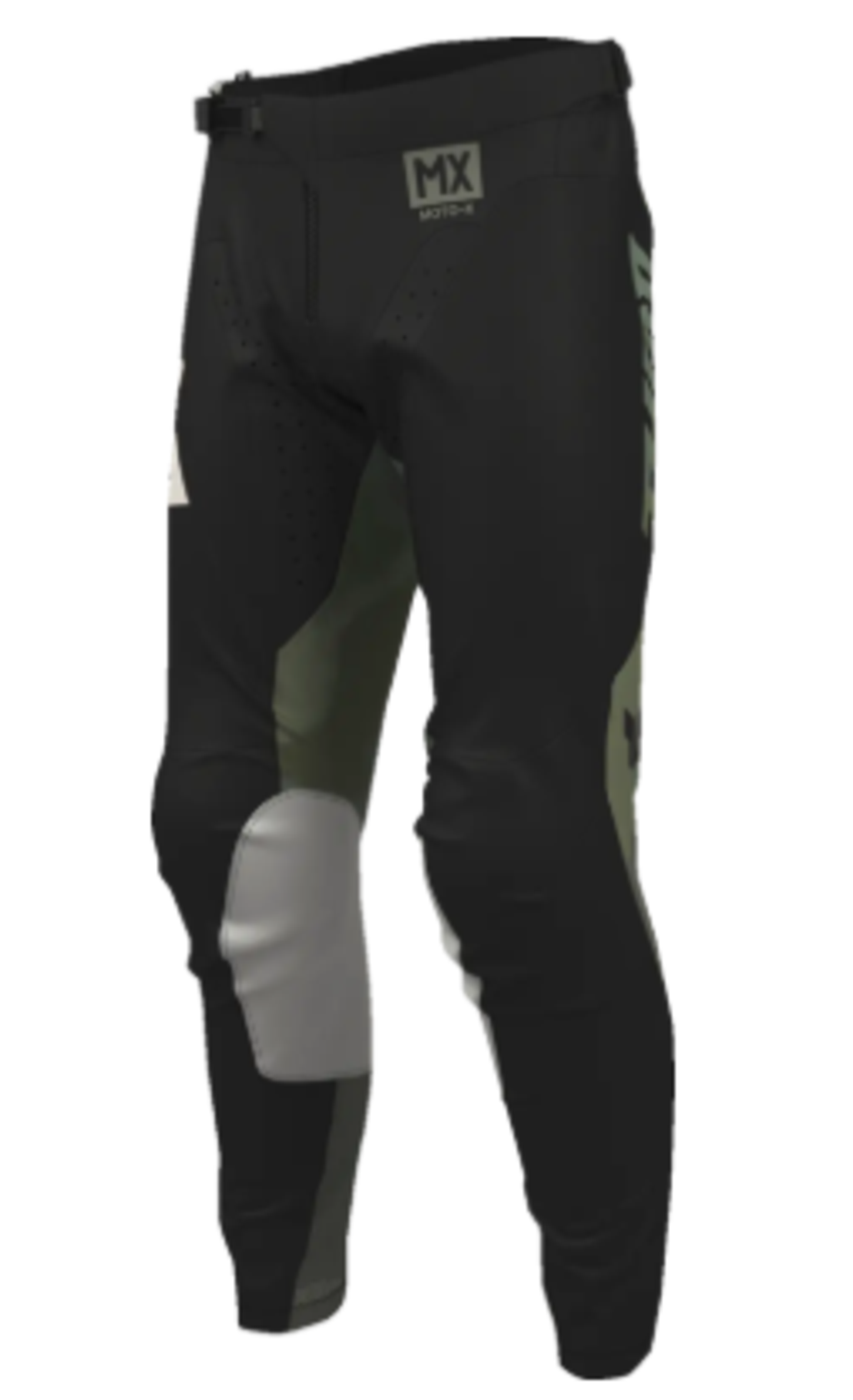 Мотокрос брич THOR LAUNCHMODE BLEACH BLACK/CAMO