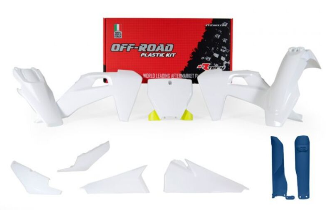 Комплект пластмаси RACETECH Plastic Kit - HUSQ FC 450 18-22 / FX 350/450 19-22 / TC 125/250 19-22 OEM Color (19-22)