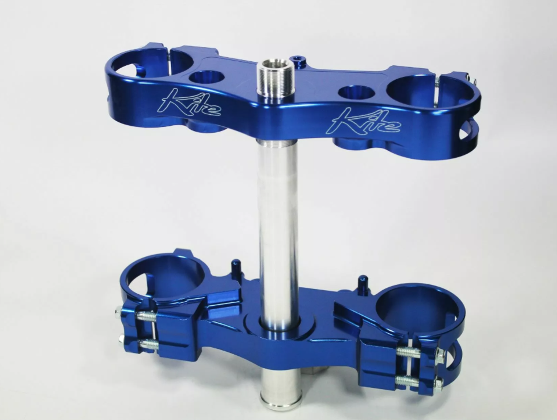 Трипътник KITE TRIPLE CLAMPS MX-EN Blue KTM 03-13