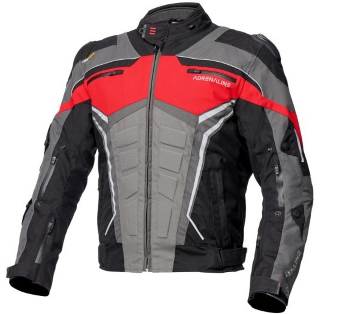 Текстилно мото яке ADRENALINE SCORPIO BLACK/RED/GRAY