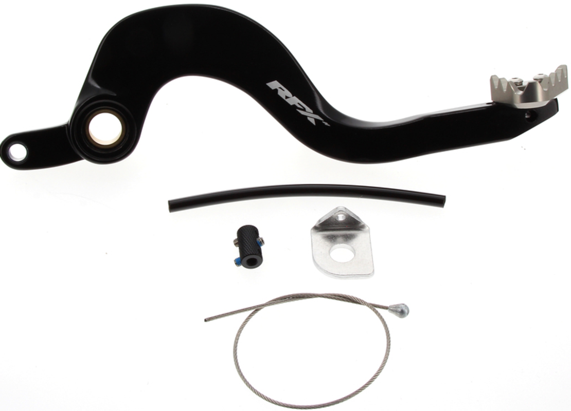 Заден лост за спирачка RFX Pro ST Rear Brake Lever Hard/A Black/H/A Titan KTM/HUSQ SX/SX-F/FC/TC 2016