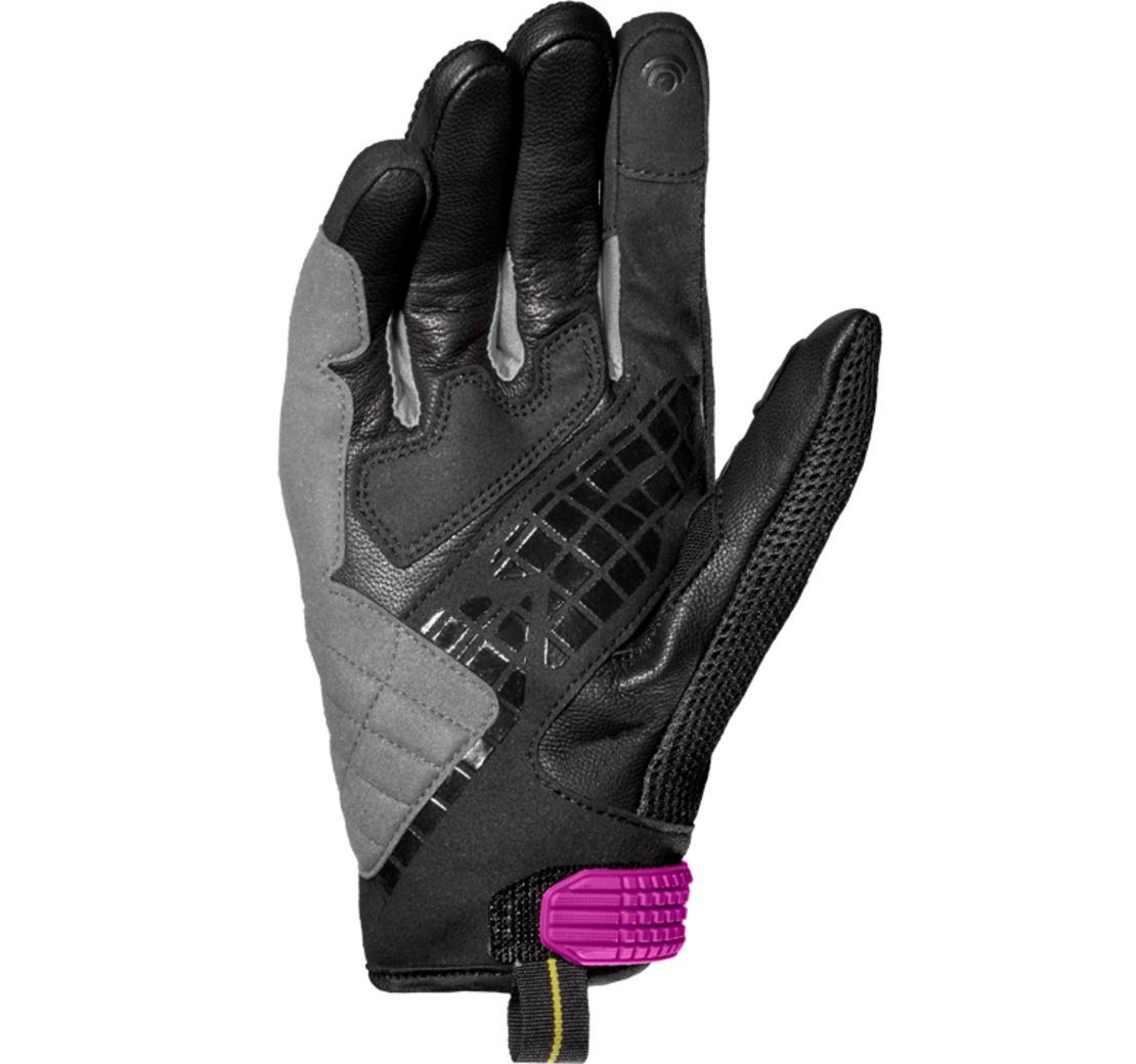 Дамски мото ръкавици SPIDI G-CARBON Black/Fuchsia