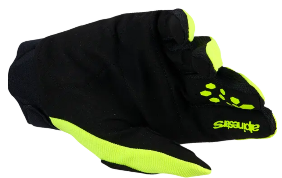 Детски мотокрос ръкавици ALPINESTARS FULL BORE V2 YELLOW/BLACK