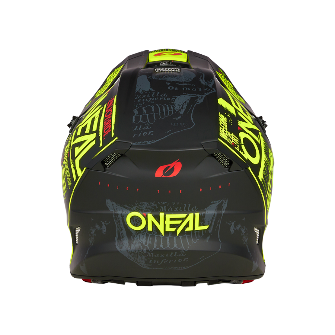 Мотокрос каска O'NEAL 5SERIES POLYACRYLITE ATTACK V.23 BLACK/NEON YELLOW