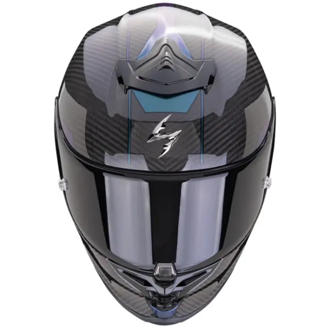 Каска Scorpion EXO-R1 Evo Carbon Air Rally Black-Chameleon