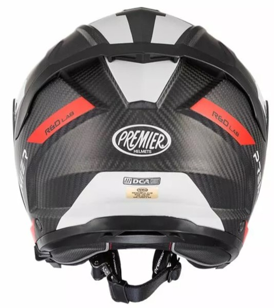 Скутерова каска Premier JT5 Carbon MA BLACK/RED