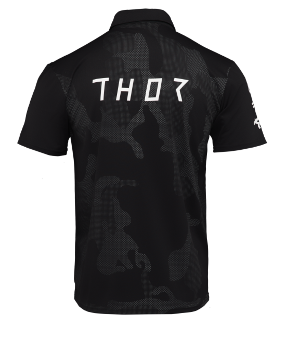Мото тениска THOR POLO CORPO BLACK