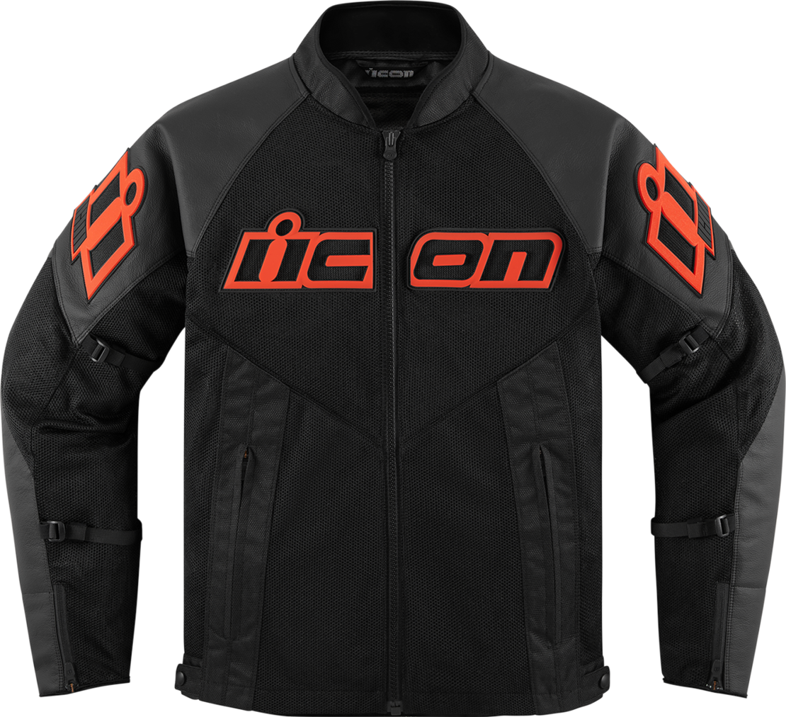 Мото яке ICON MESH AF LEATHER CE RD