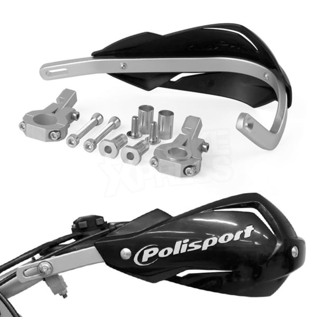 Предпазител за кормило POLISPORT  TOUQUET - GREEN