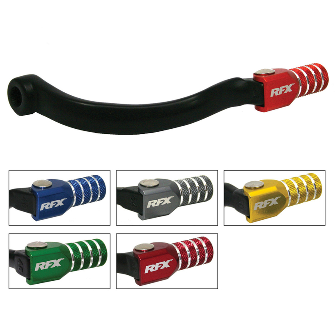 Скоростен лост RFX Race Gear Lever (Black/Green) - Kawasaki KX85