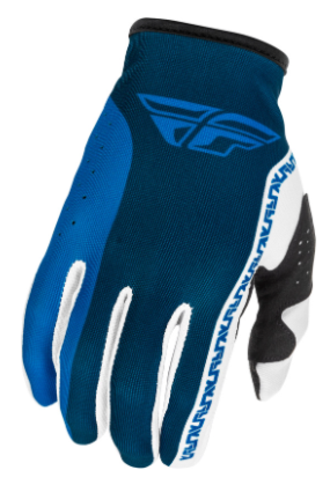 Детски мотокрос ръкавици FLY RACING Lite- White/Blue