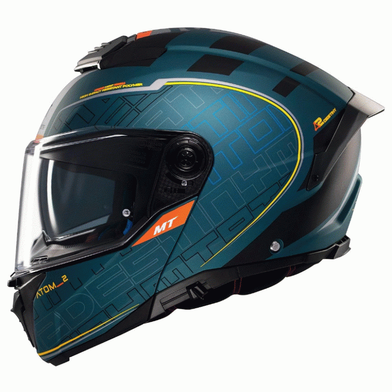 Отваряема каска MT ATOM 2 DESTINY C6 МАТТ