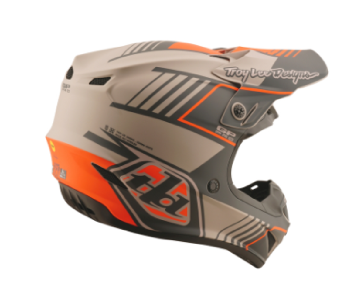 Mотокрос каска TROY LEE DESIGNS GP Pro Segment - Taupe