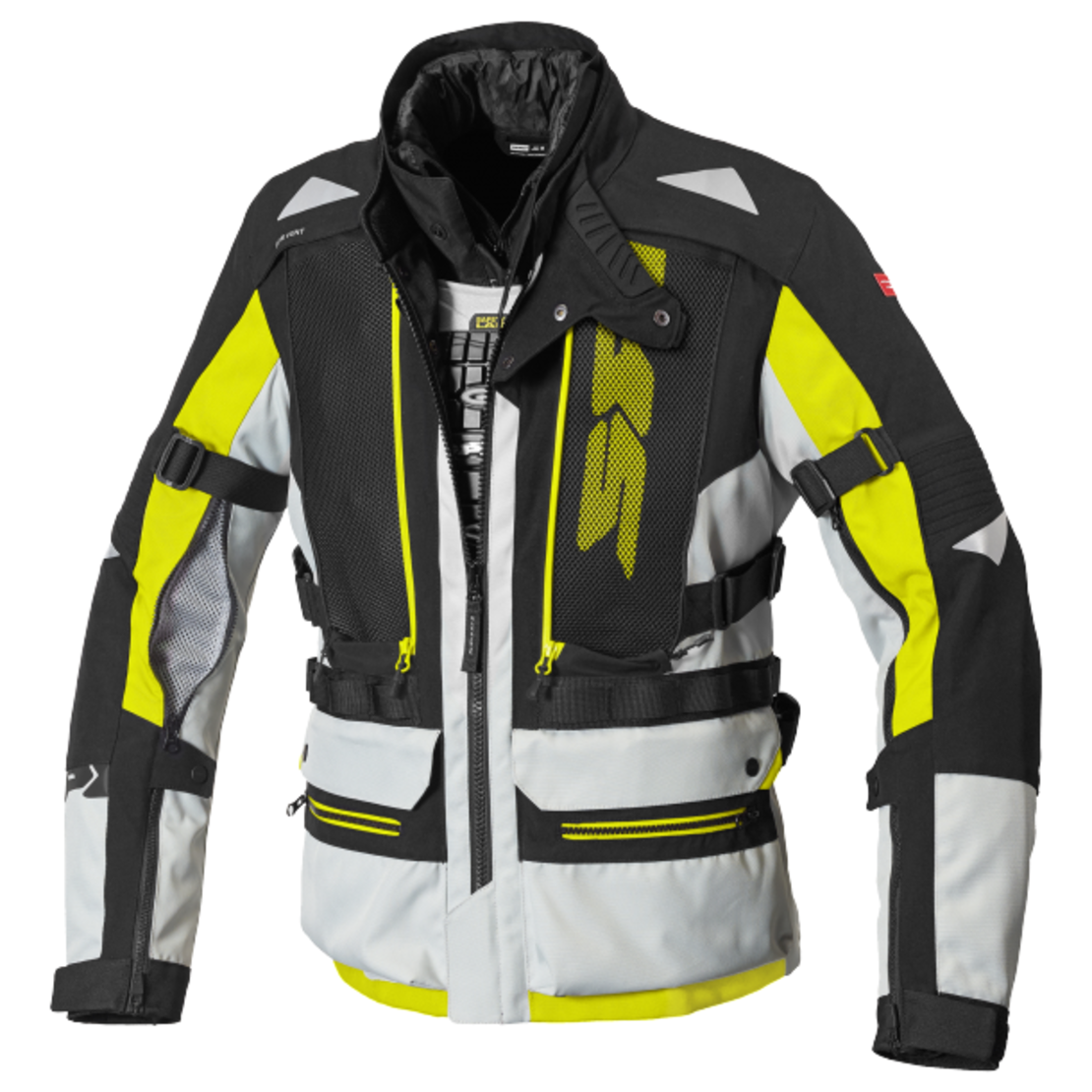Текстилно мото яке SPIDI ALLROAD 3в1 YELLOW FLUO