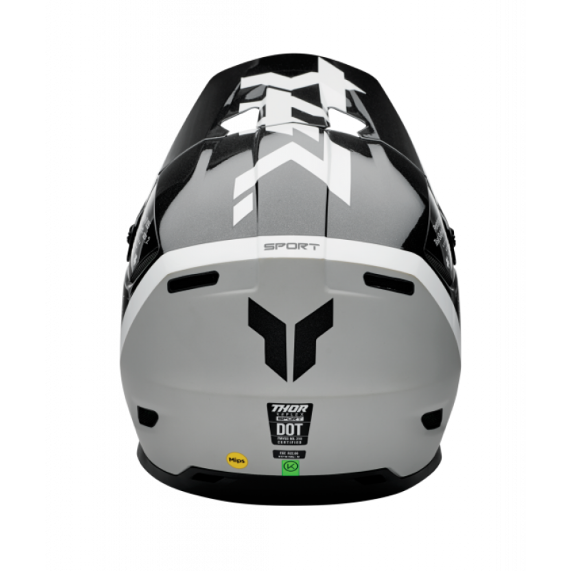 Мотокрос каска THOR REFLEX SPORT RIOT BLACK/WHITE MIPS