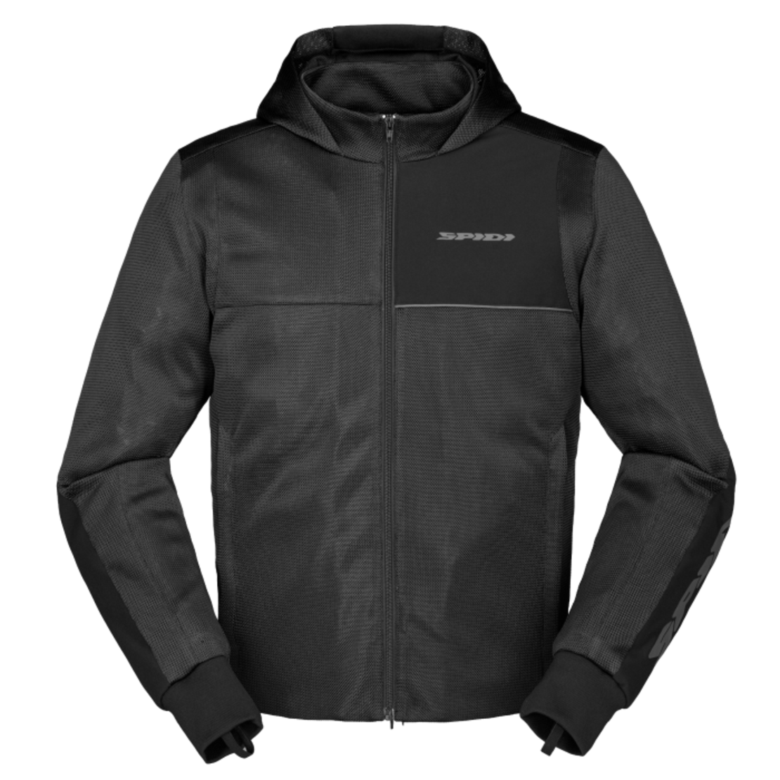 Мото суитшърт SPIDI HOODIE NET BLACK