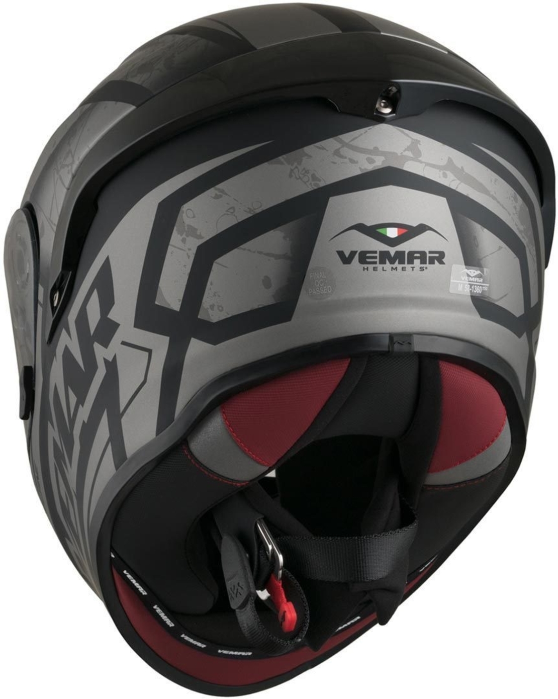 Спортна каска VEMAR HURRICANE CLAW MATT DARK SILVER