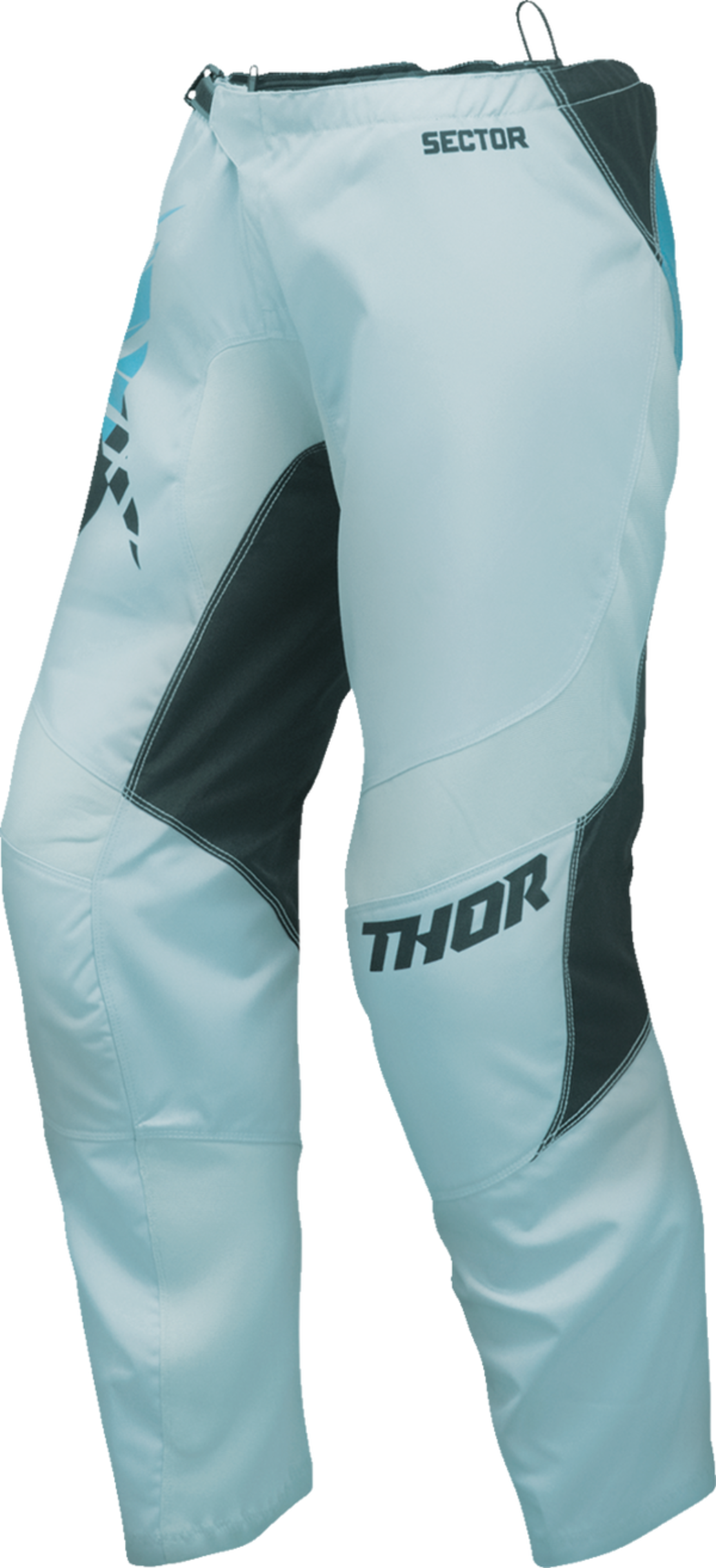 Дамски мотокрос брич  THOR WOMEN'S SECTOR SPLIT LIGHT BLUE