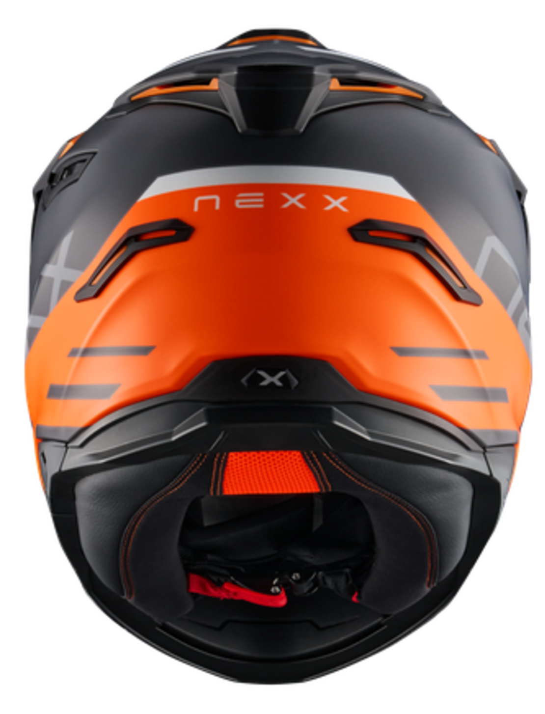 Адвенчър каска NEXX  Y.TRAVL QUEST ORANGE MATT