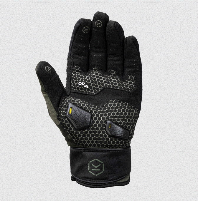 Ръкавици KNOX ORSA TEXTILE OR4 GREEN