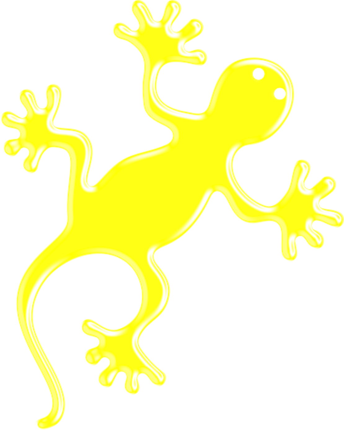 3D стикер ONEDESIGN 3DGECOYFP FLUO YELLOW