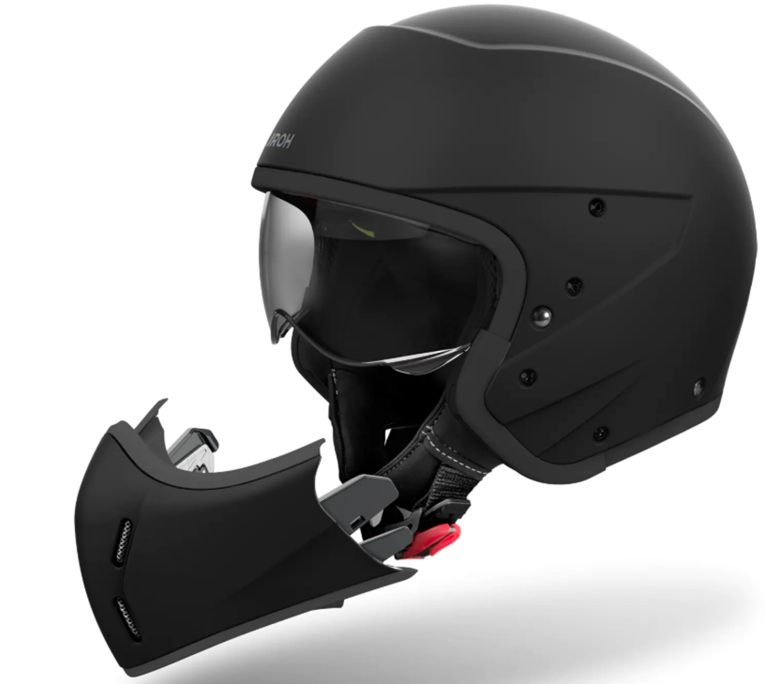 Kаска за скутер AIROH J110 BLACK MATT