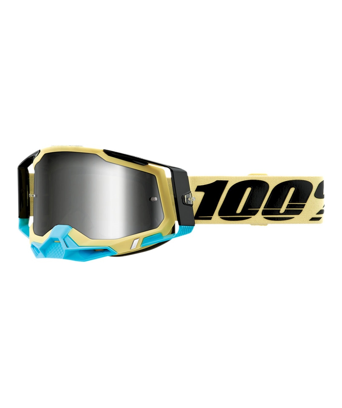 Мотокрос очила 100% RACECRAFT2  AIRBLAST-MIRROR SILVER