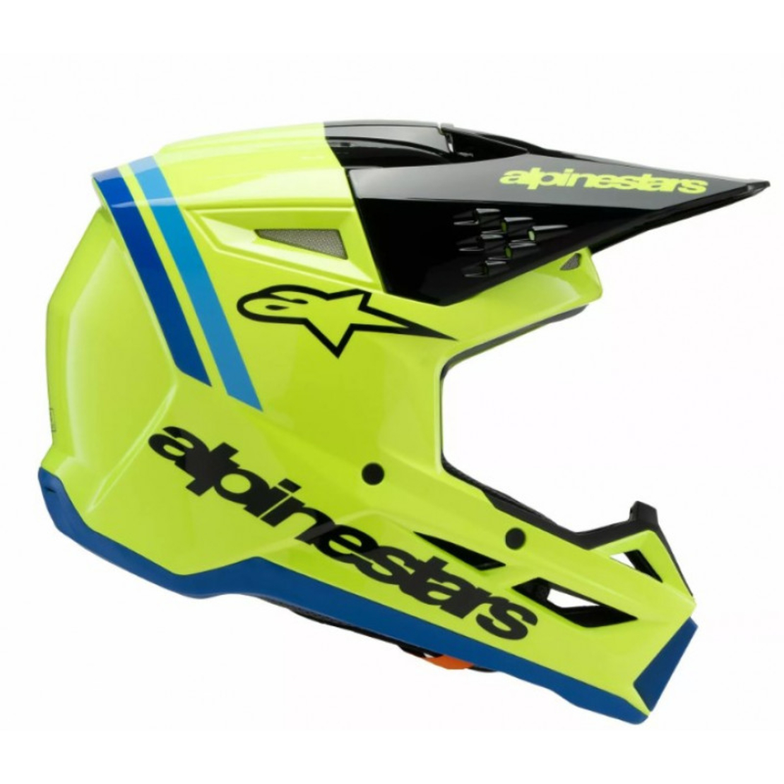 Детска каска ALPINESTARS SM3 RADIUM YL/BK/B