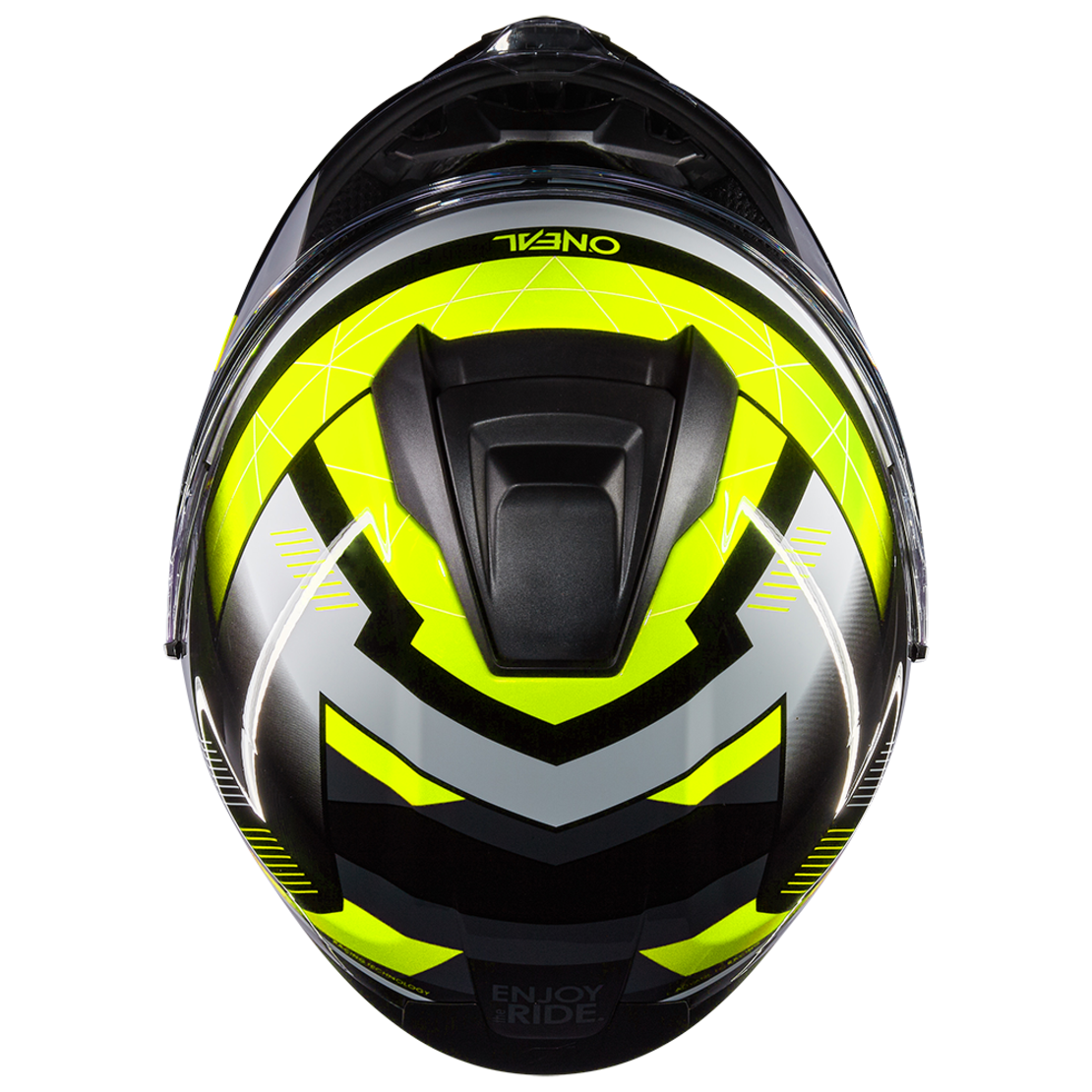 Каска O'NEAL CHALLENGER EXO BLACK/GRAY/NEON YELLOW V.24