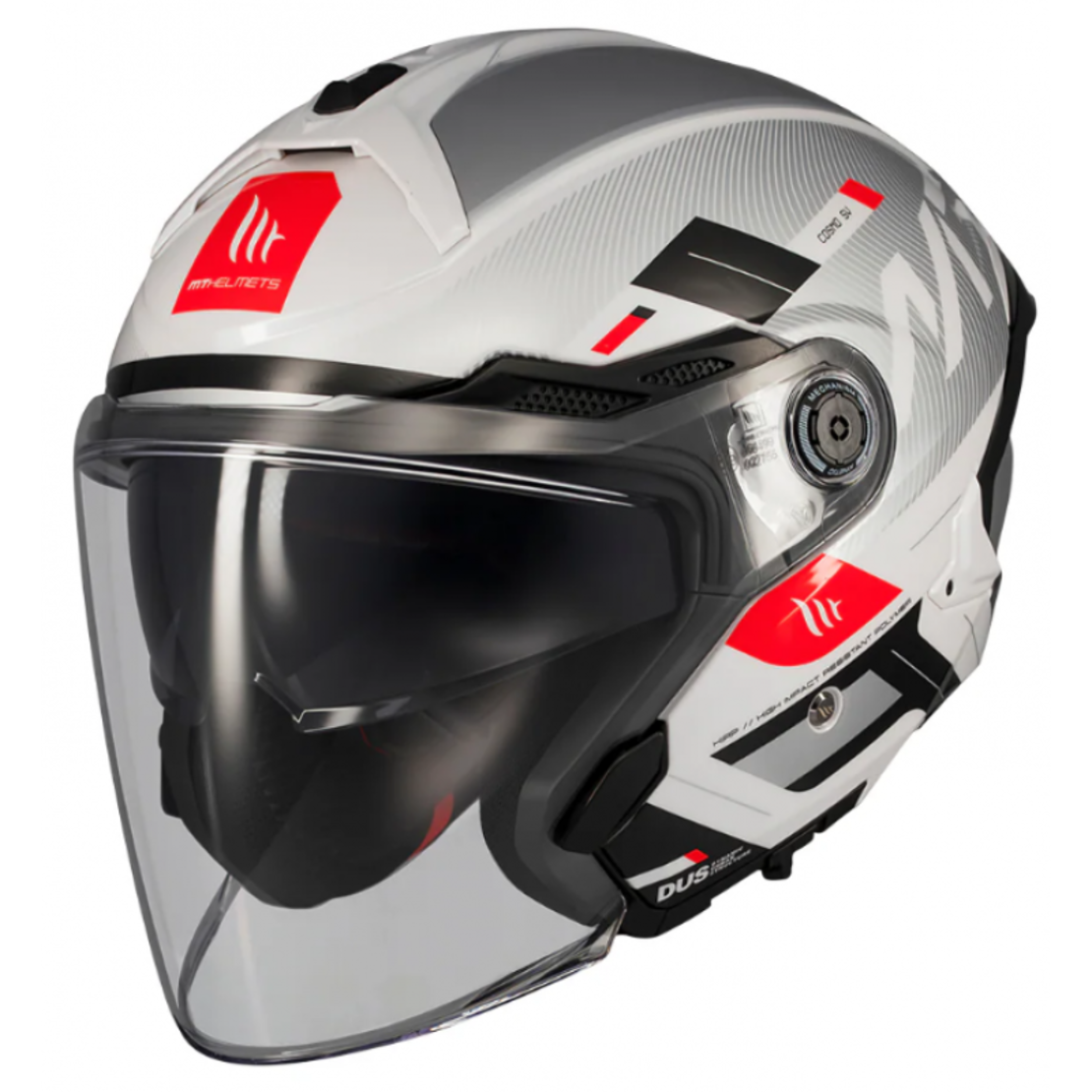 Скутер каска MT COSMO SV SILENCE A2 GREY GLOSS