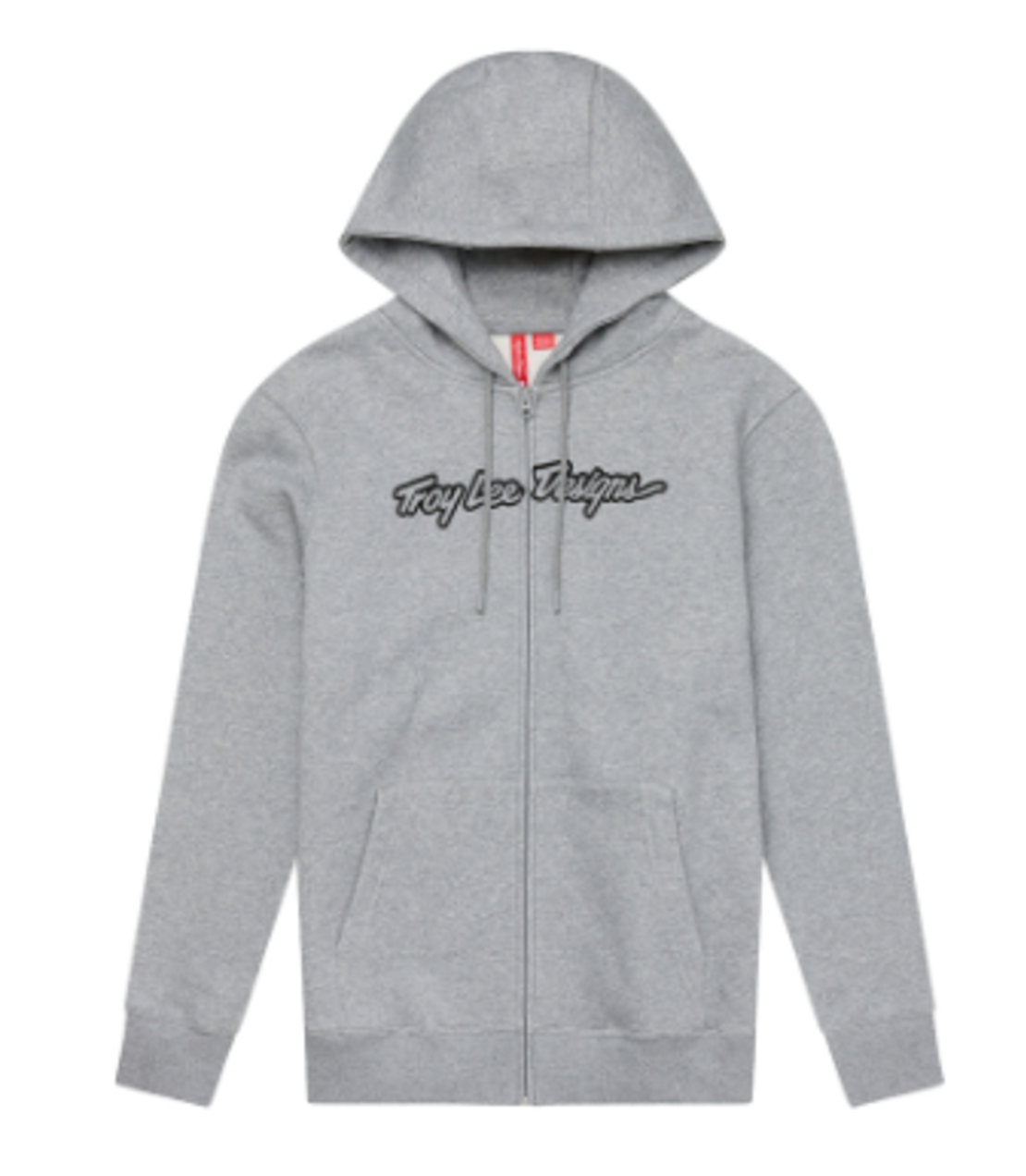 Суитшърт TROY LEE DESIGNS Zip Up Signature - Gray Heather
