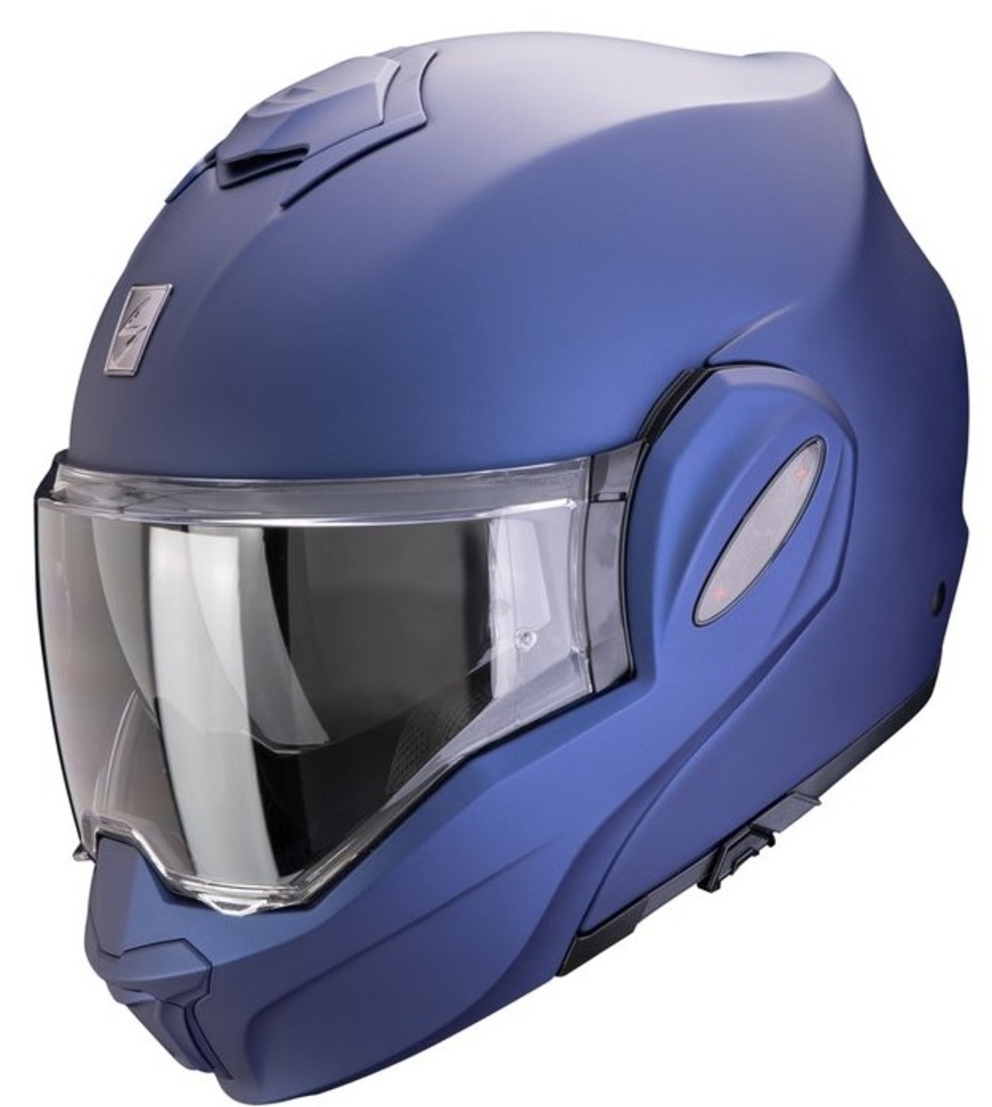 Модуларна каска SCORPION Exo-Tech Evo Pro SOLID MATT BLUE
