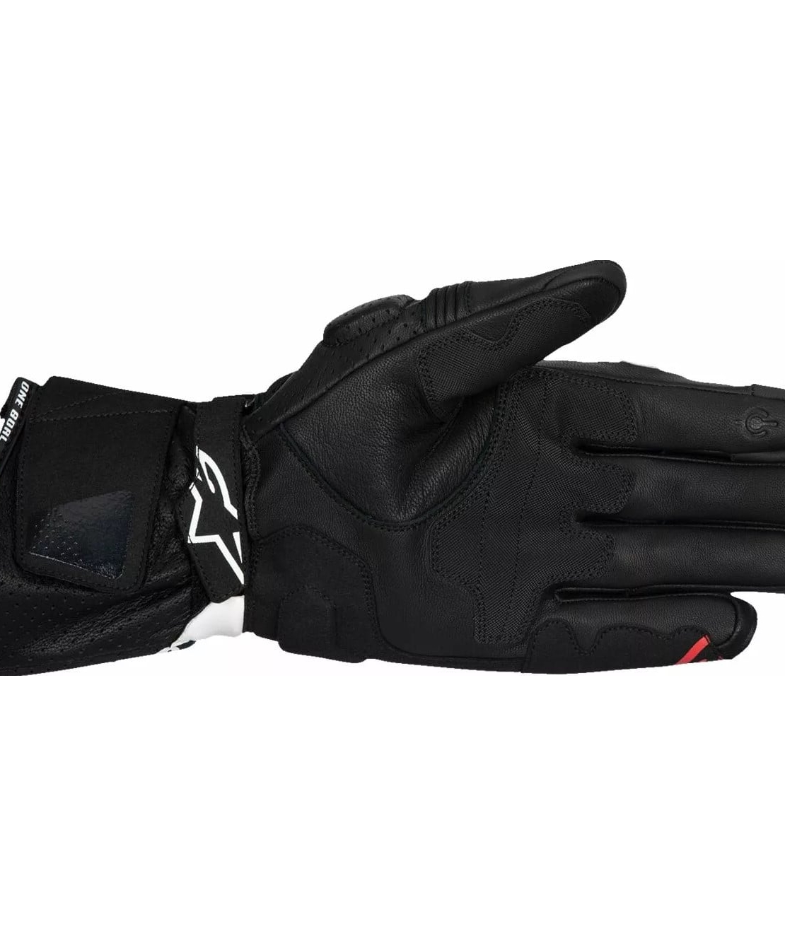 КОЖЕНИ РЪКАВИЦИ ALPINESTARS SP-3 BLK/WHT/RD FLUO