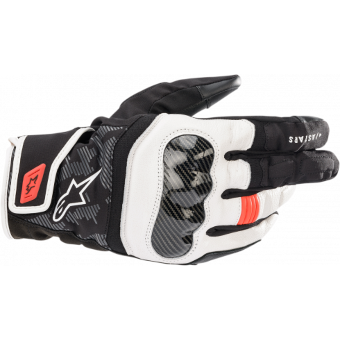 Мото ръкавици ALPINESTARS SMX-Z DRYSTAR Black/White/Red Fluo
