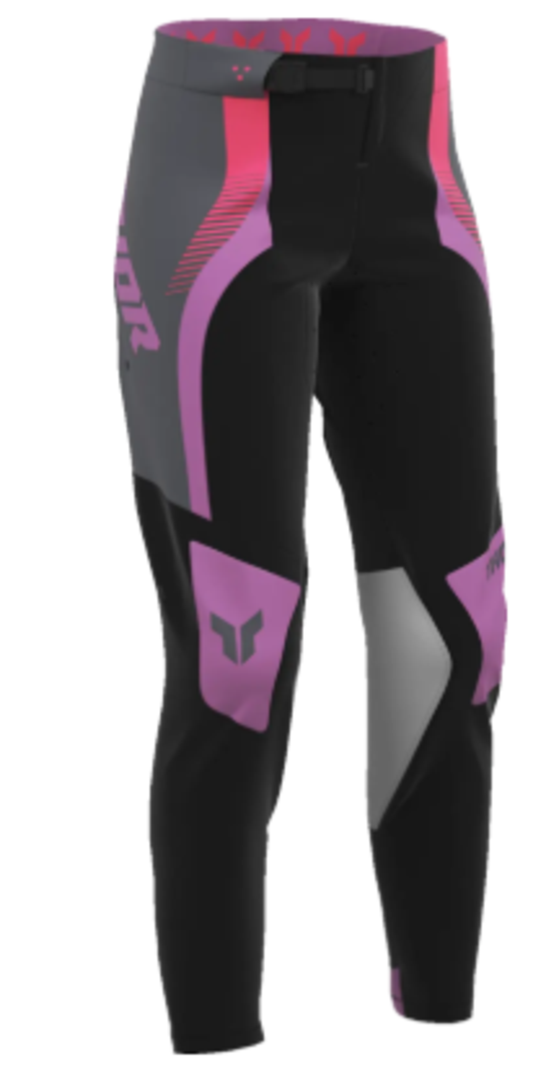 Дамски мотокрос брич  THOR PORTMODE VELOCITY BLK/ORCH