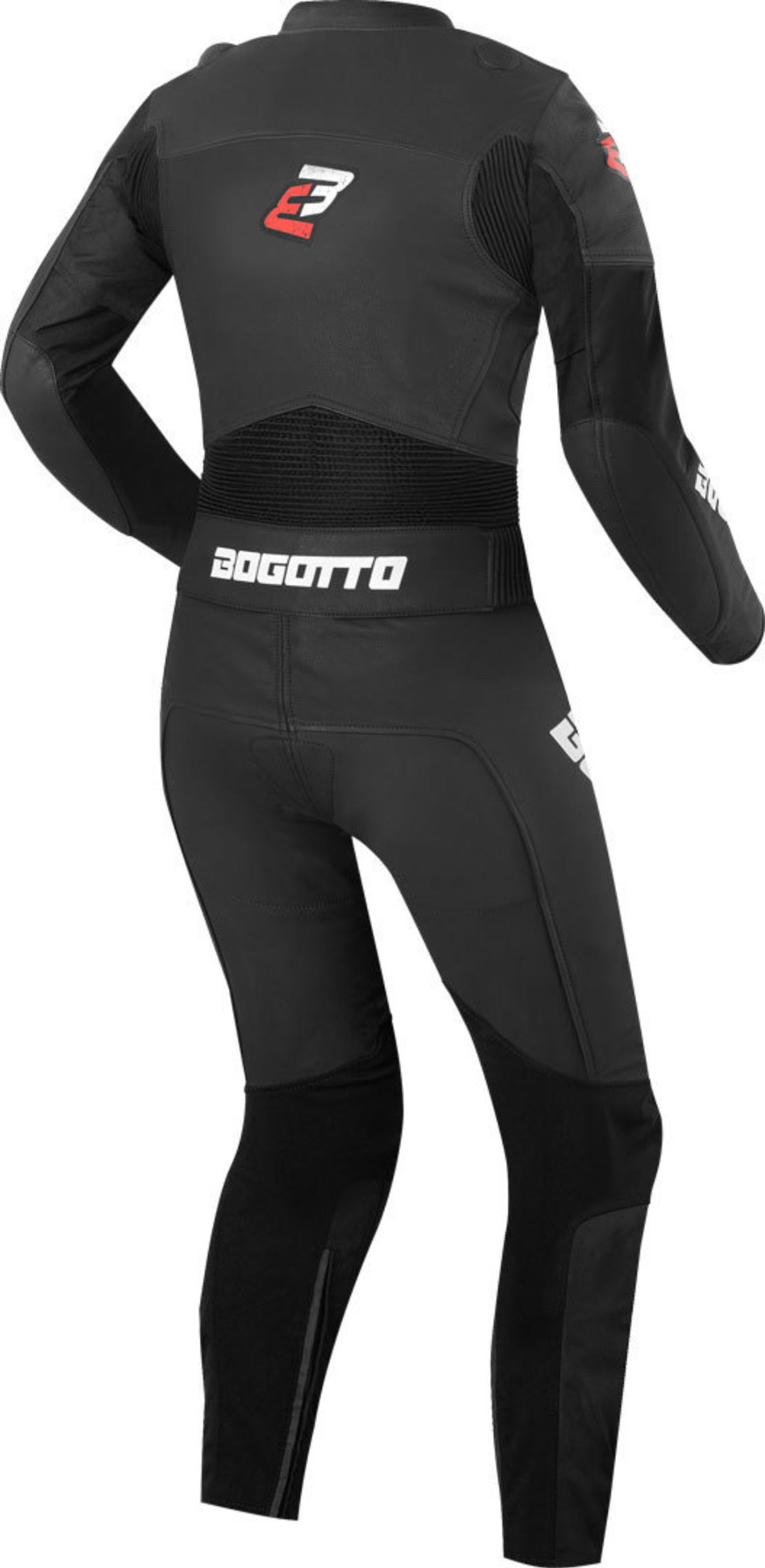 Дамски Кожен Мото Екип BOGOTTO Losail BLACK