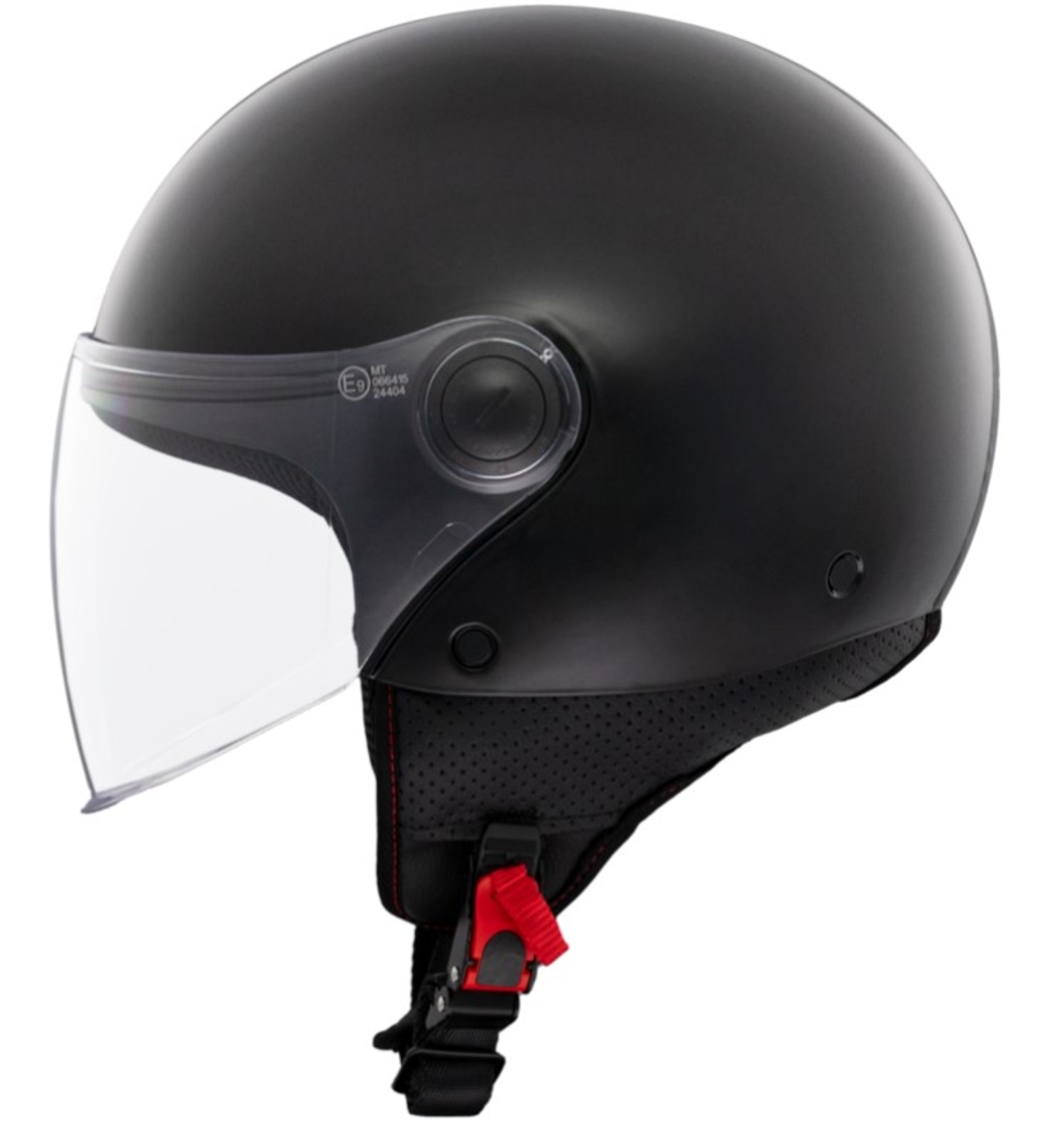 КАСКА ЗА СКУТЕР MT STREET S SOLID A1 GLOSS BLACK