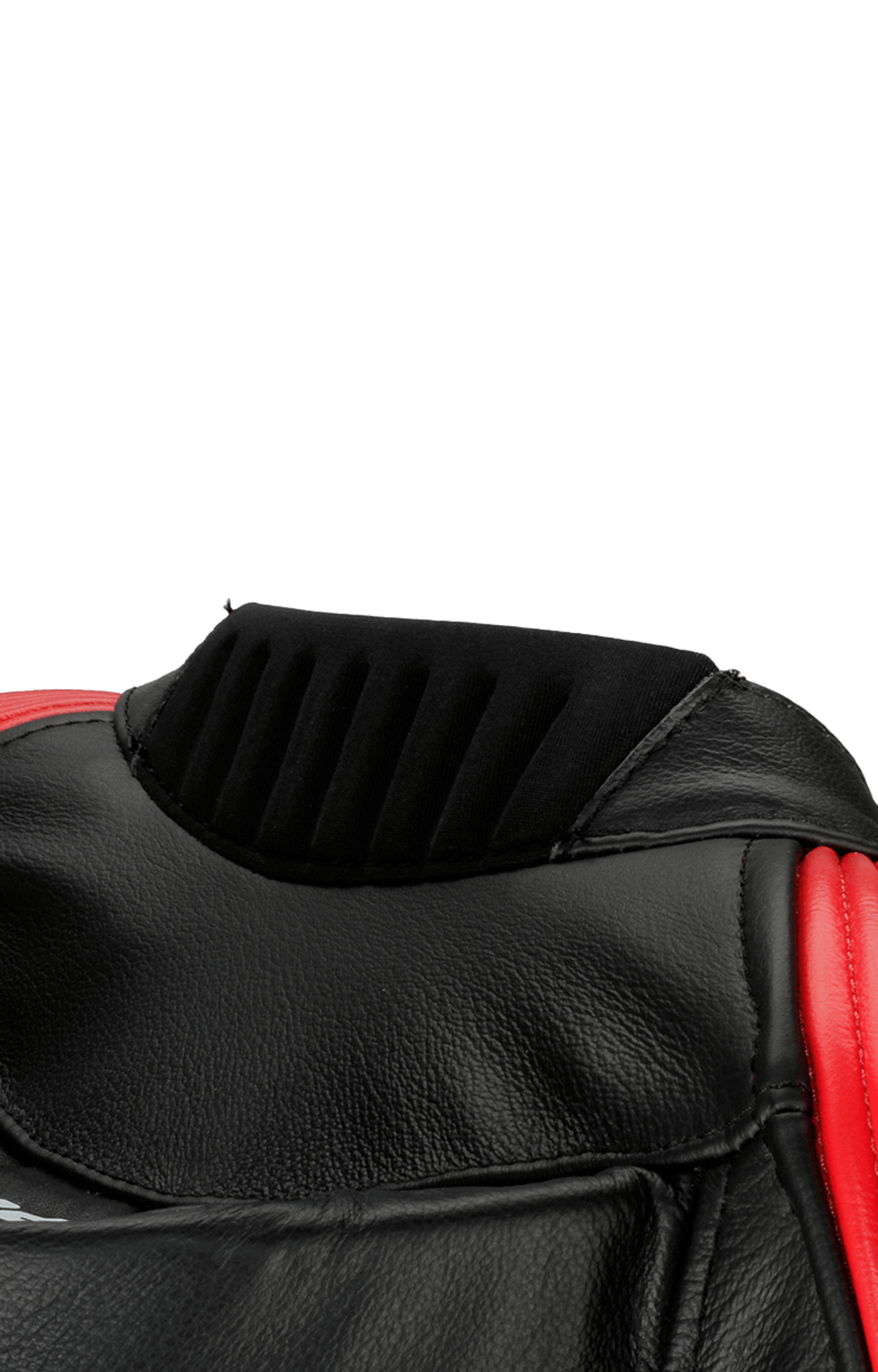 Кожен мото екип с гърбица от две части SPIDI TRACK TOURING BLACK/WHITE