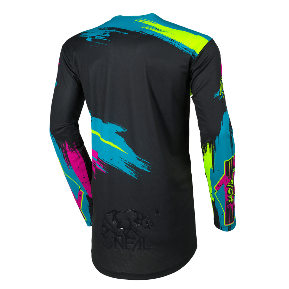 Мотокрос блуза O'NEAL MAYHEM RESEDA BLACK/NEON YELLOW V.26