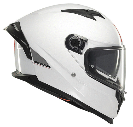 Каска MT BRAKER SV SOLID A0 GLOSS PEARL WHITE