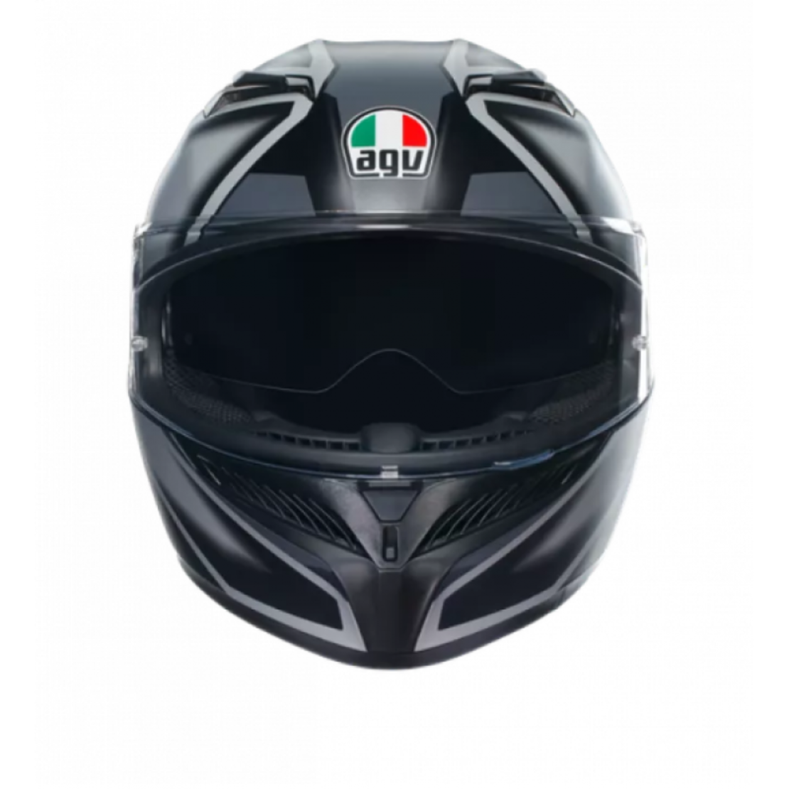 КАСКА  AGV K3 COMPOUND MATT BLACK/GREY