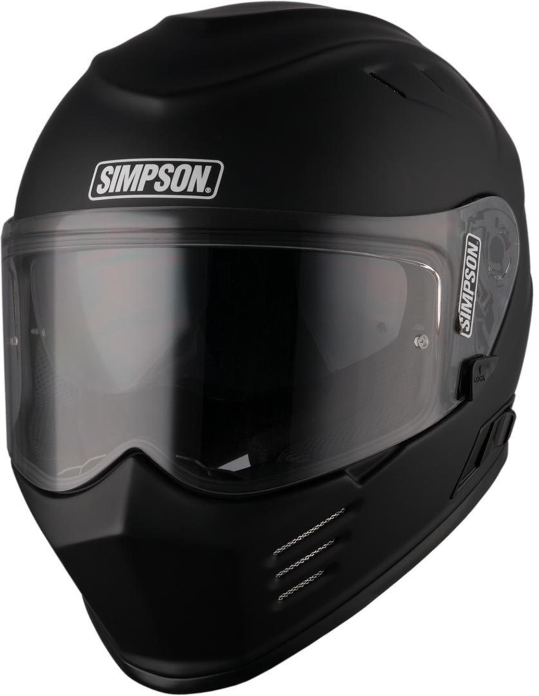 Каска SIMPSON VENOM SOLID МАТТ BLACK