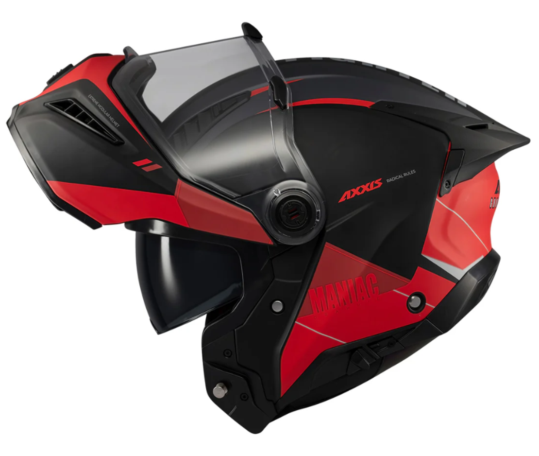 Отваряема каска AXXIS GHOSTFIGHTER SV MANIAC B5 MATT