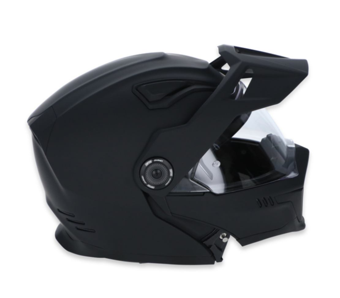 Каска SIMPSON Journey SOLID MATT BLACK