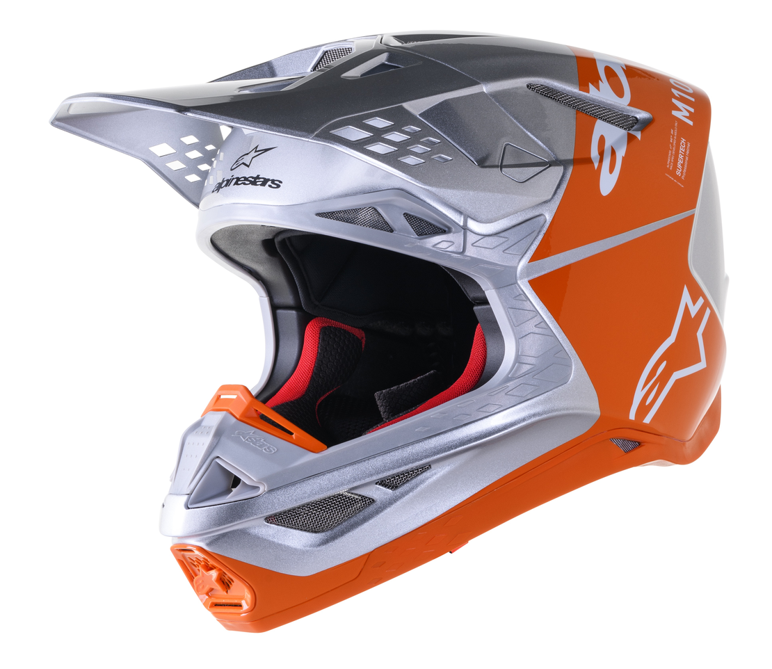 Мотокрос каска ALPINESTARS SM10 FLOOD ORANGE