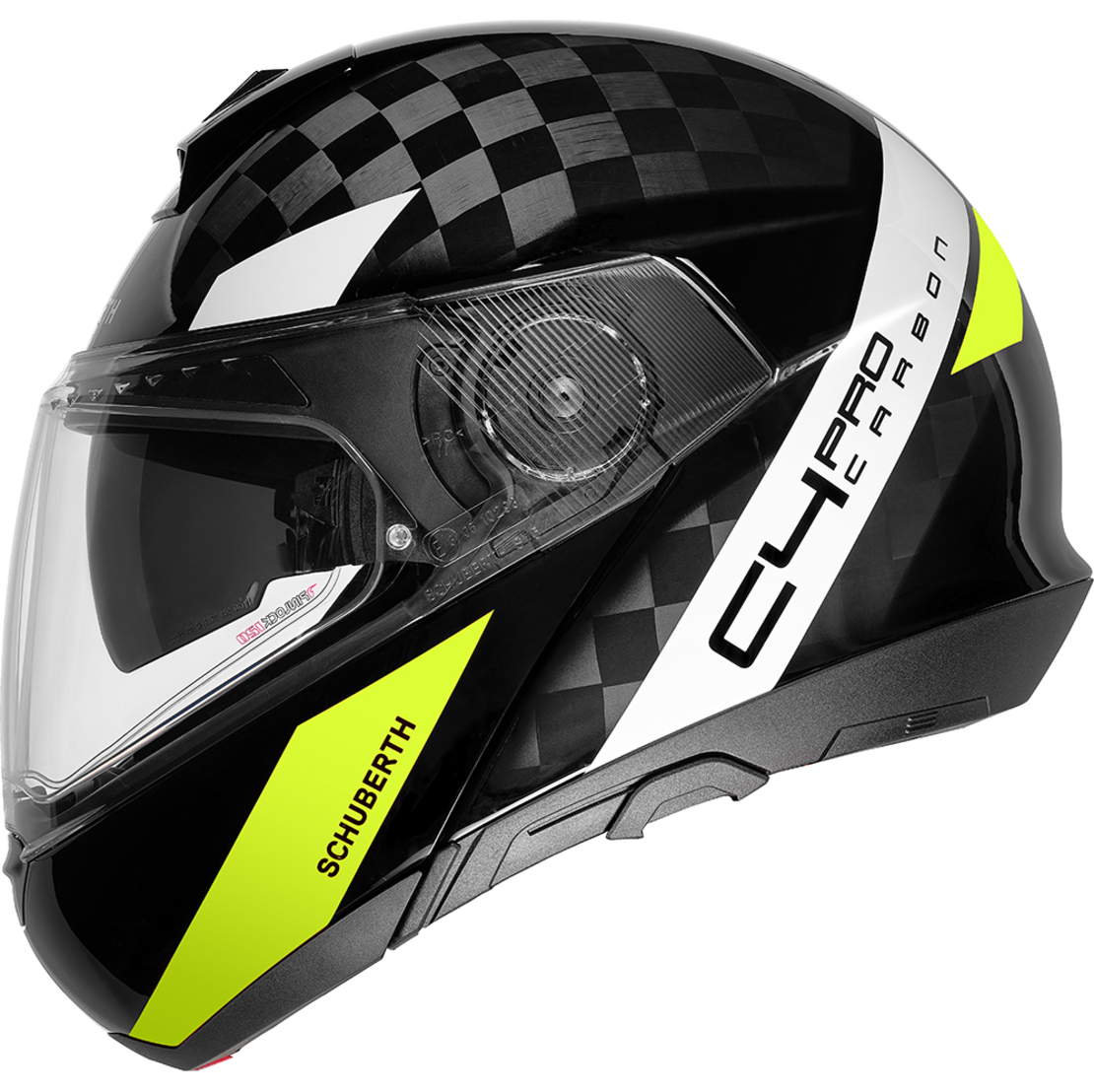 Мото каска SCHUBERTH C4 PRO CARBON AVIO YELLOW