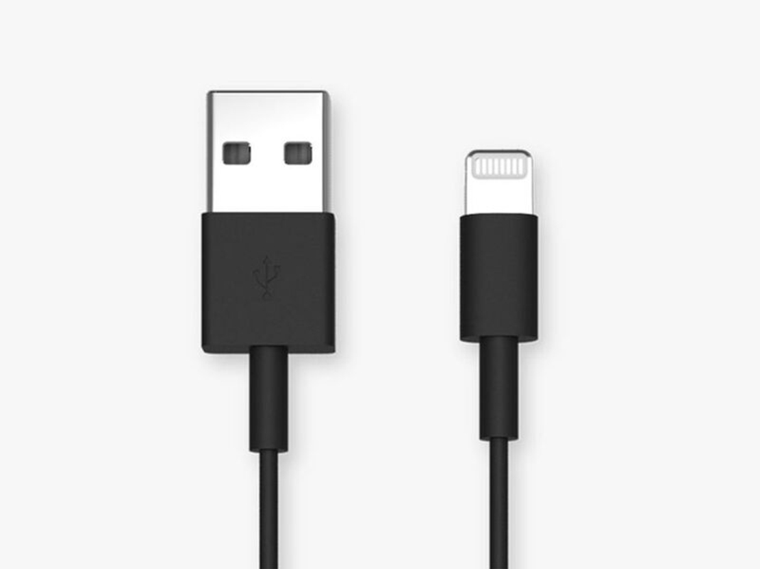 Кабел за зареждане QUAD LOCK USB to Lightning cable - 20 cm