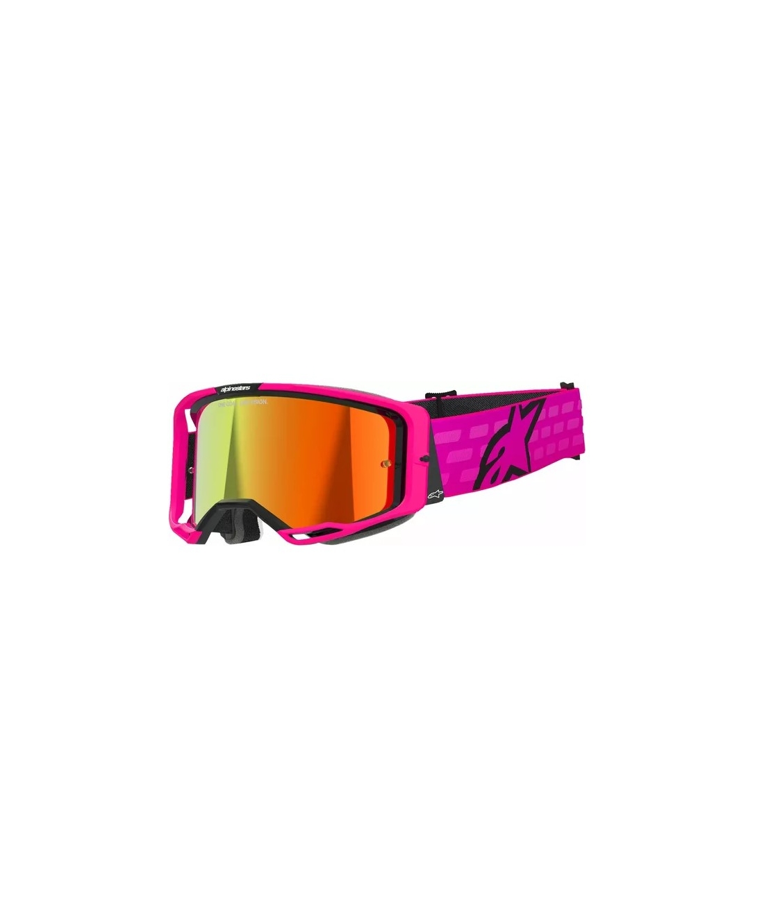 Мотокрос очила ALPINESTARS VISION 8 CORP PINK MIRROR-RED