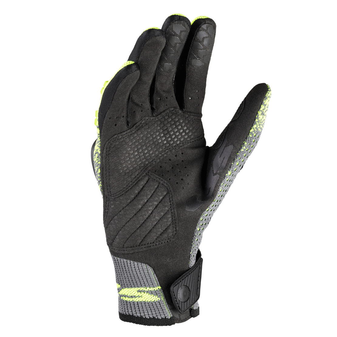 Текстилни мото ръкавици SPIDI CROSS KNIT YELLOW FLUO