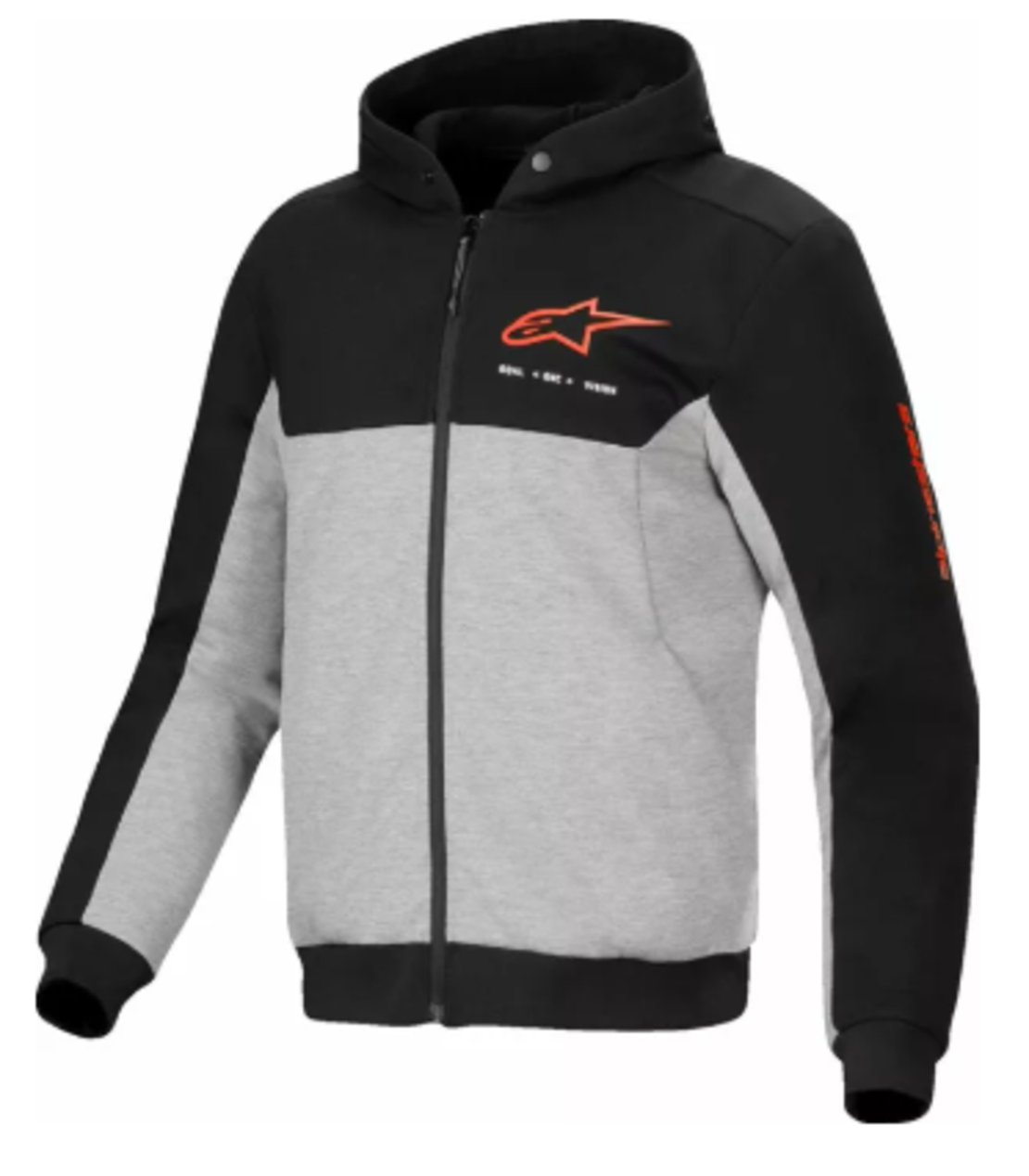 Мото суичър ALPINESTARS CHROME V2 SPORT BK/GY/RD